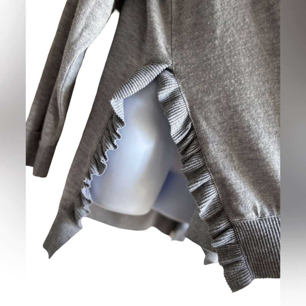 BKE RUFFLE SIDE PLUS SWEATER - Picture 5 of 5